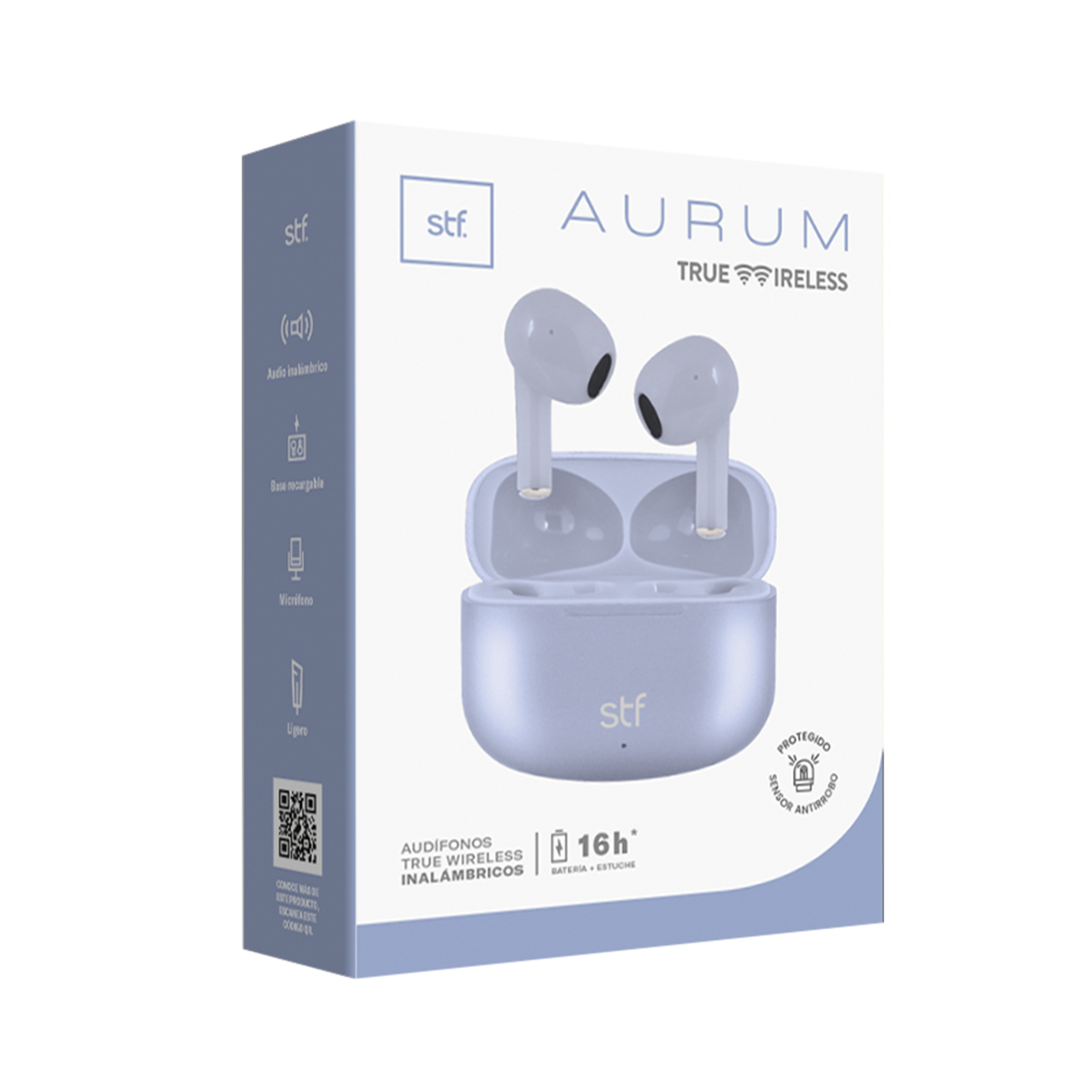 Audifono Stf Aurum Azul True Wireless
