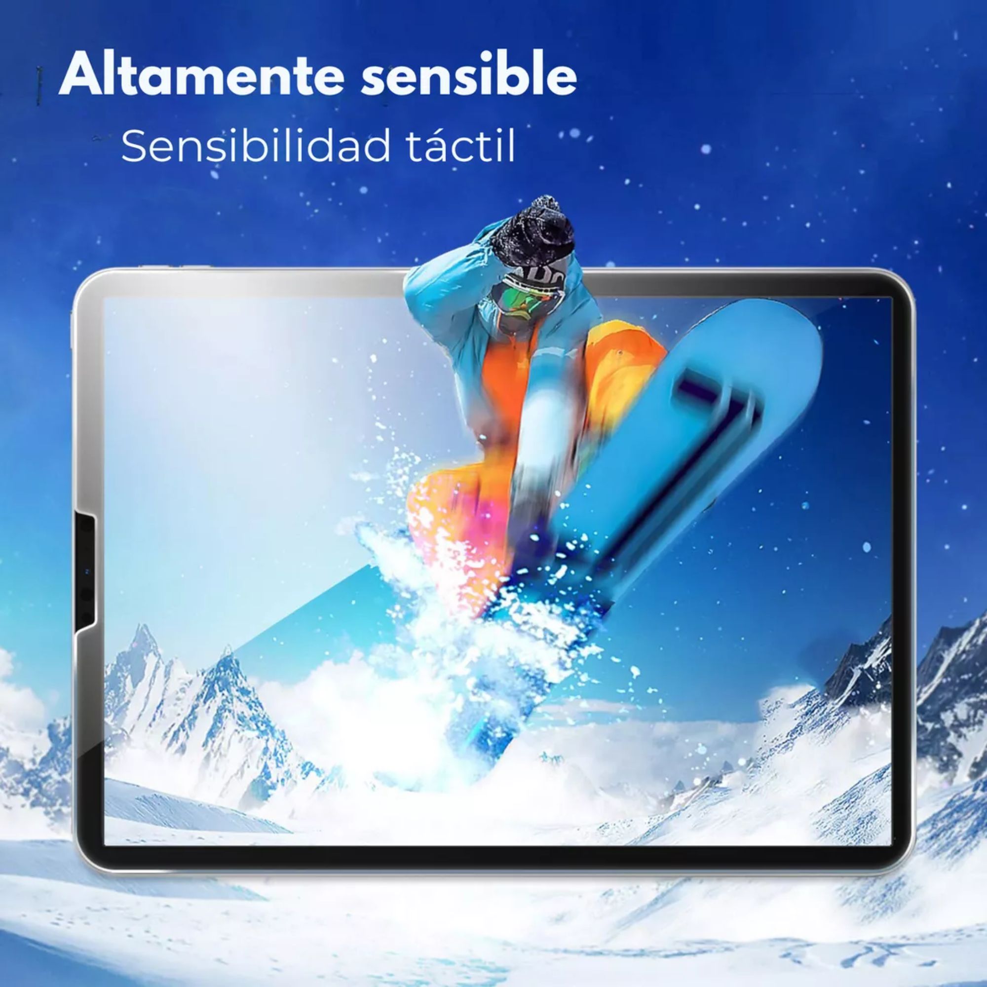 Protector de Pantalla para iPad con Doble Capa de Seguridad y Dureza 9H Alta Transparencia y Original Para iPad Pro 12.9