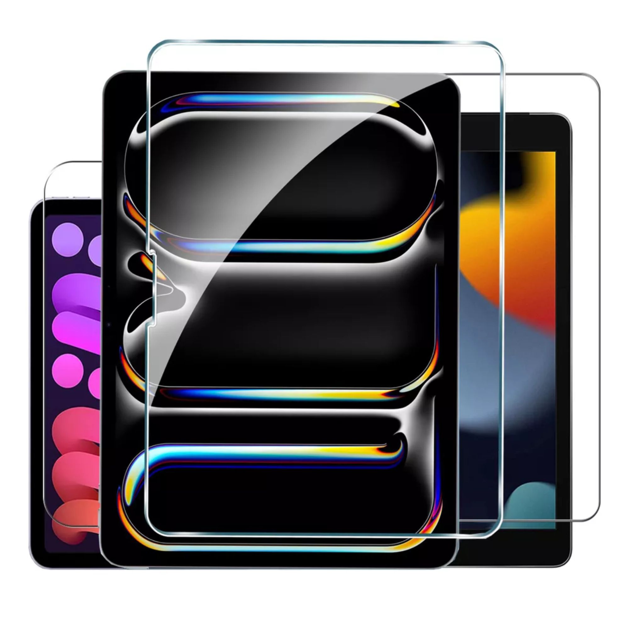Protector de Pantalla para iPad con Doble Capa de Seguridad y Dureza 9H Alta Transparencia y Original Para iPad Pro 12.9