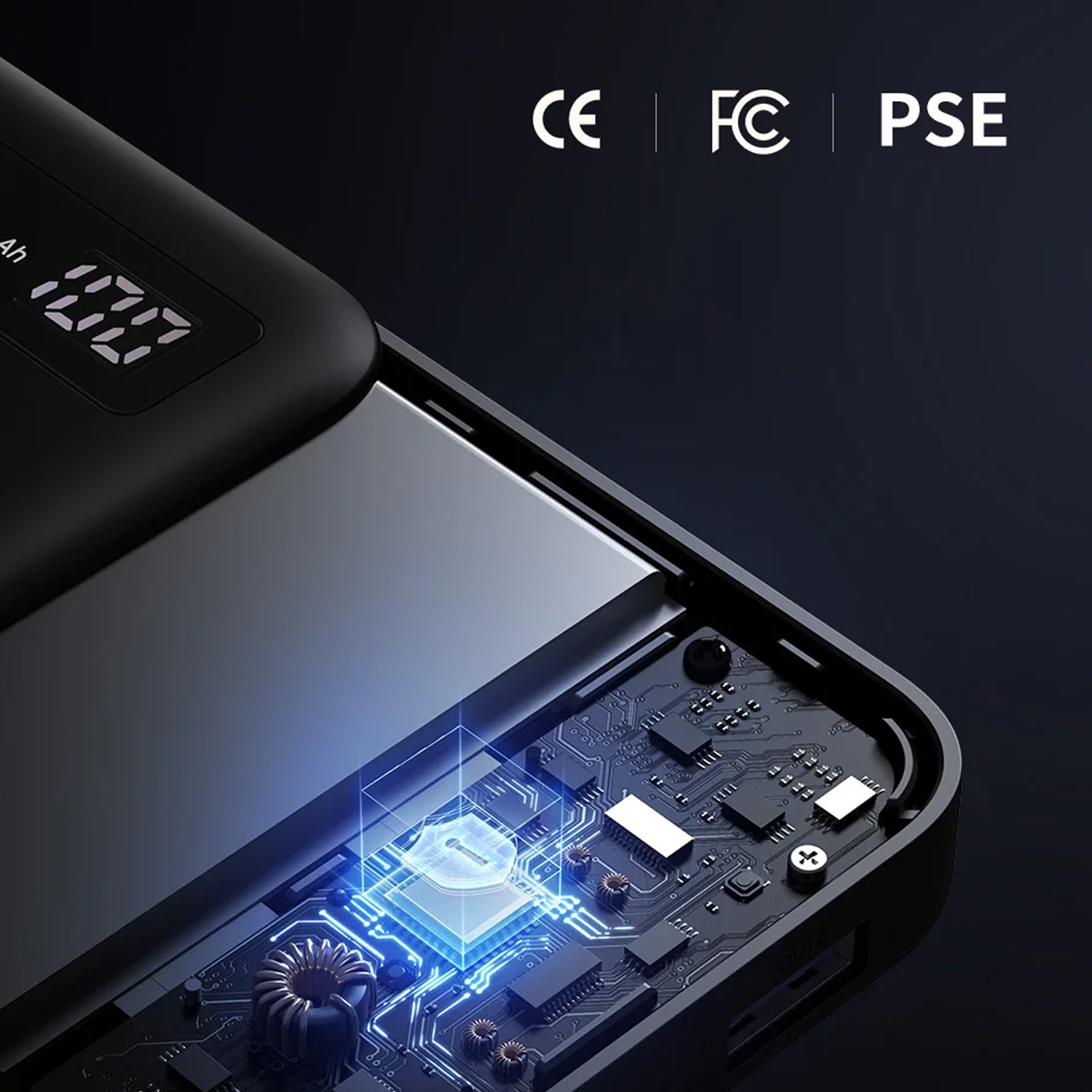 Banco De Energía De Carga Rápida Ugreen De 10000 Mah Negro
