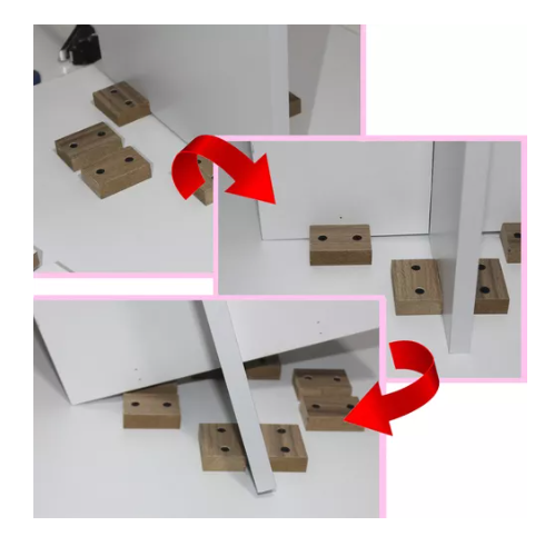 Mesa De Centro Mdf Melamico Resistente Vainilla Pastel