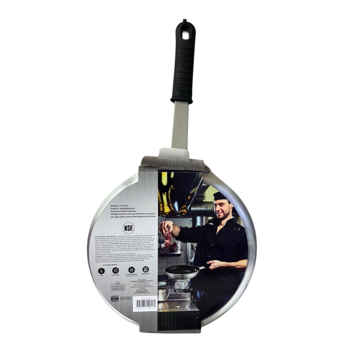 Crepera Comal Profesional Tramontina 32207/984 25CM Aluminio ENDY2
