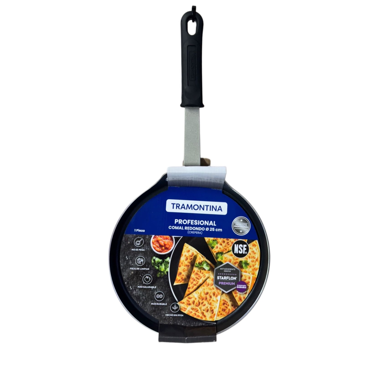Crepera Comal Profesional Tramontina 32207/984 25CM Aluminio ENDY2