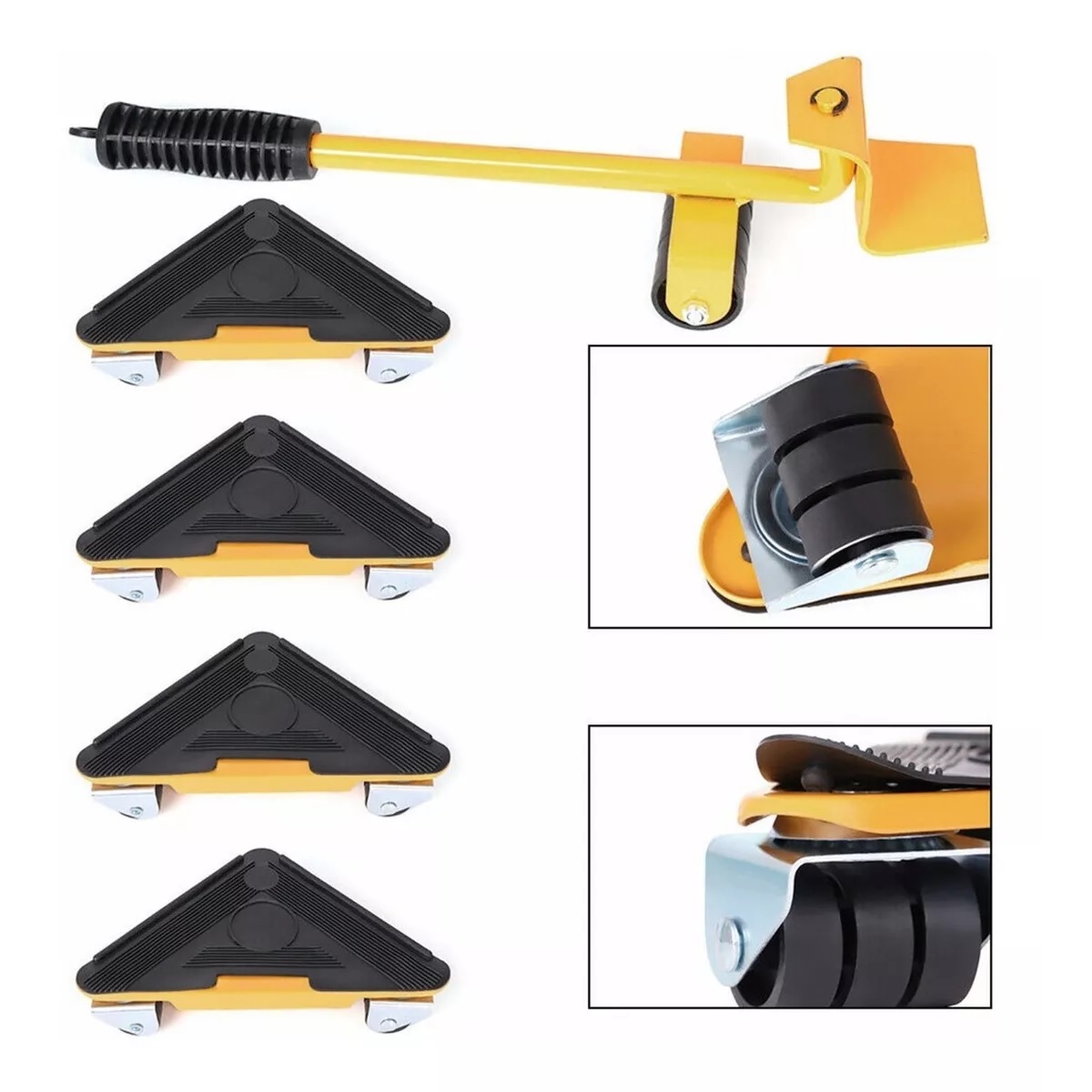 Herramienta Elevadora Con Ruedas Para Mover Muebles Pesados