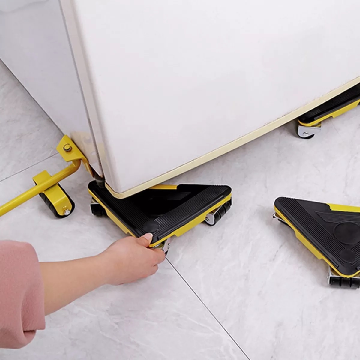 Herramienta Elevadora Con Ruedas Para Mover Muebles Pesados