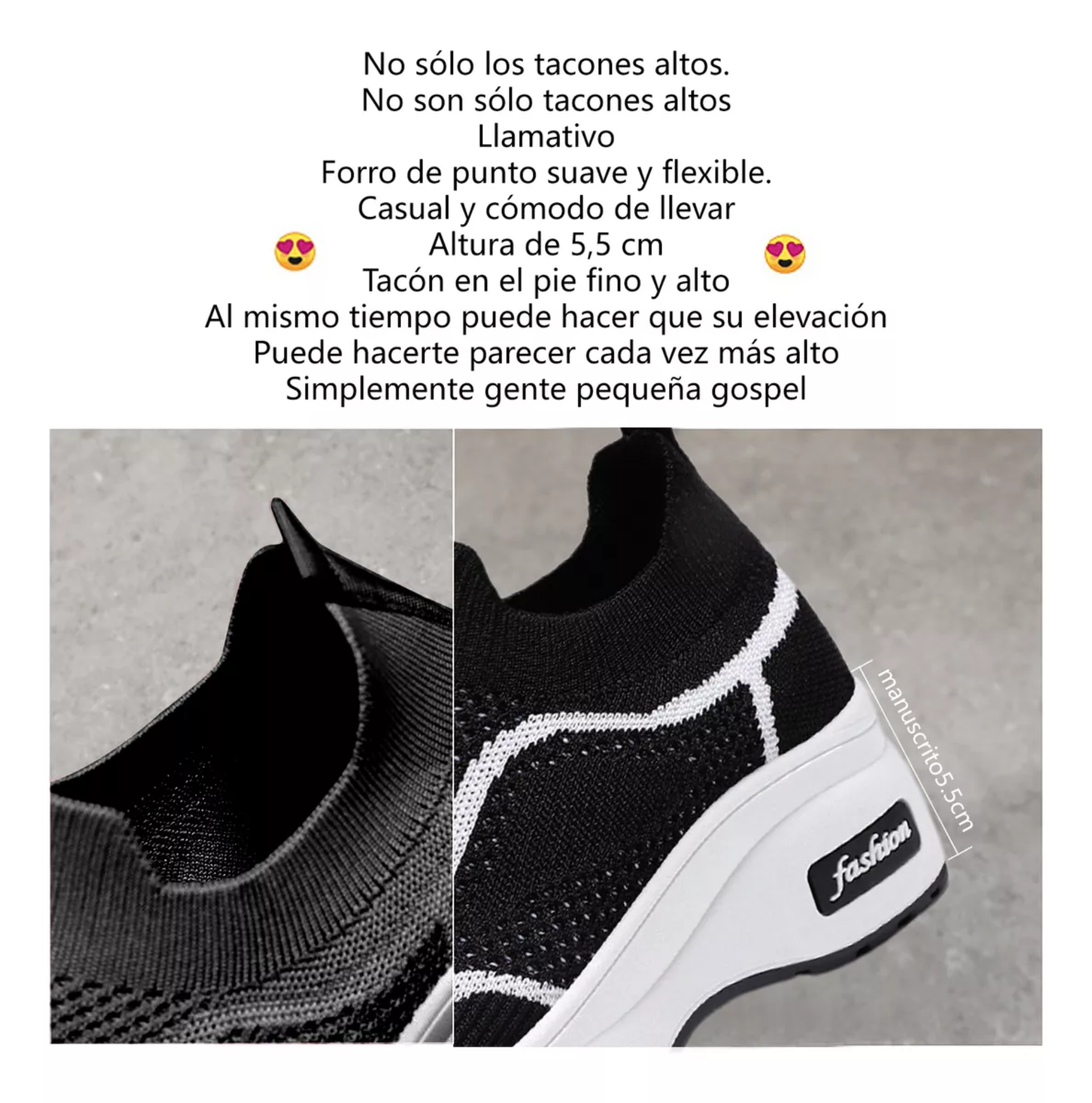 Zapatos Ortopedicos Mujer Con Plataforma Tenis Casuales Dama talla 4.5