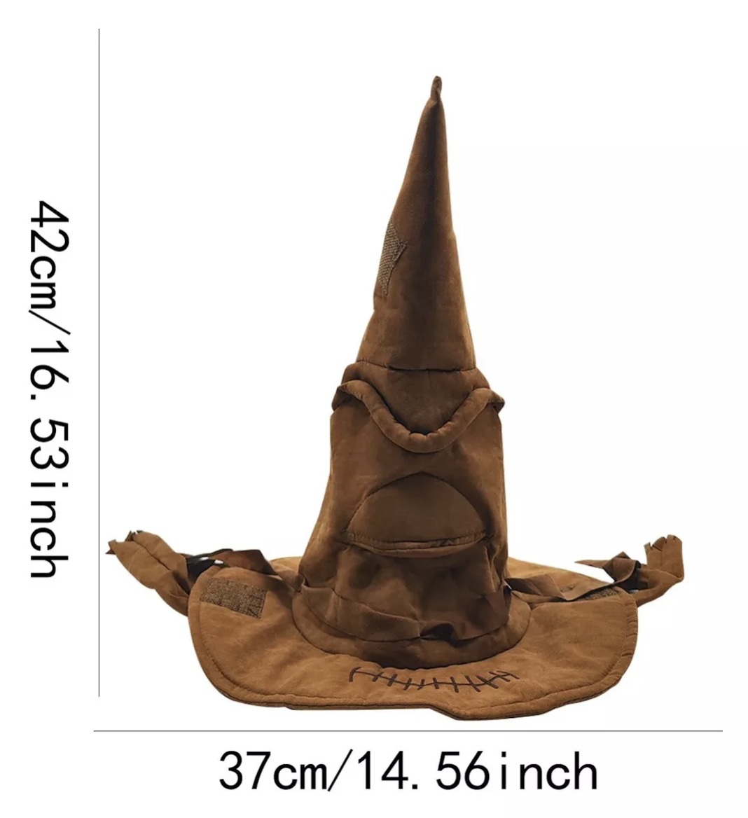Sombrero Seleccionador Harry Potter Halloween Hogwarts Disfraz Accesorio Niños T