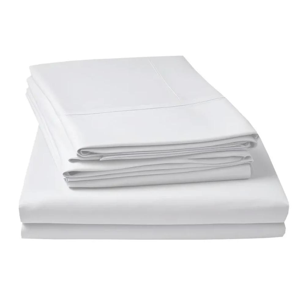 Juego Sábanas Suavitec Plus Blanco King Size Concord