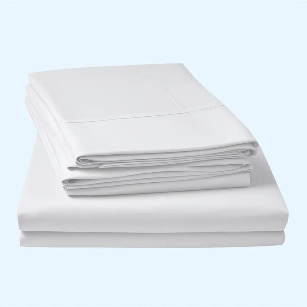Juego Sábanas Suavitec Plus Blanco King Size Concord
