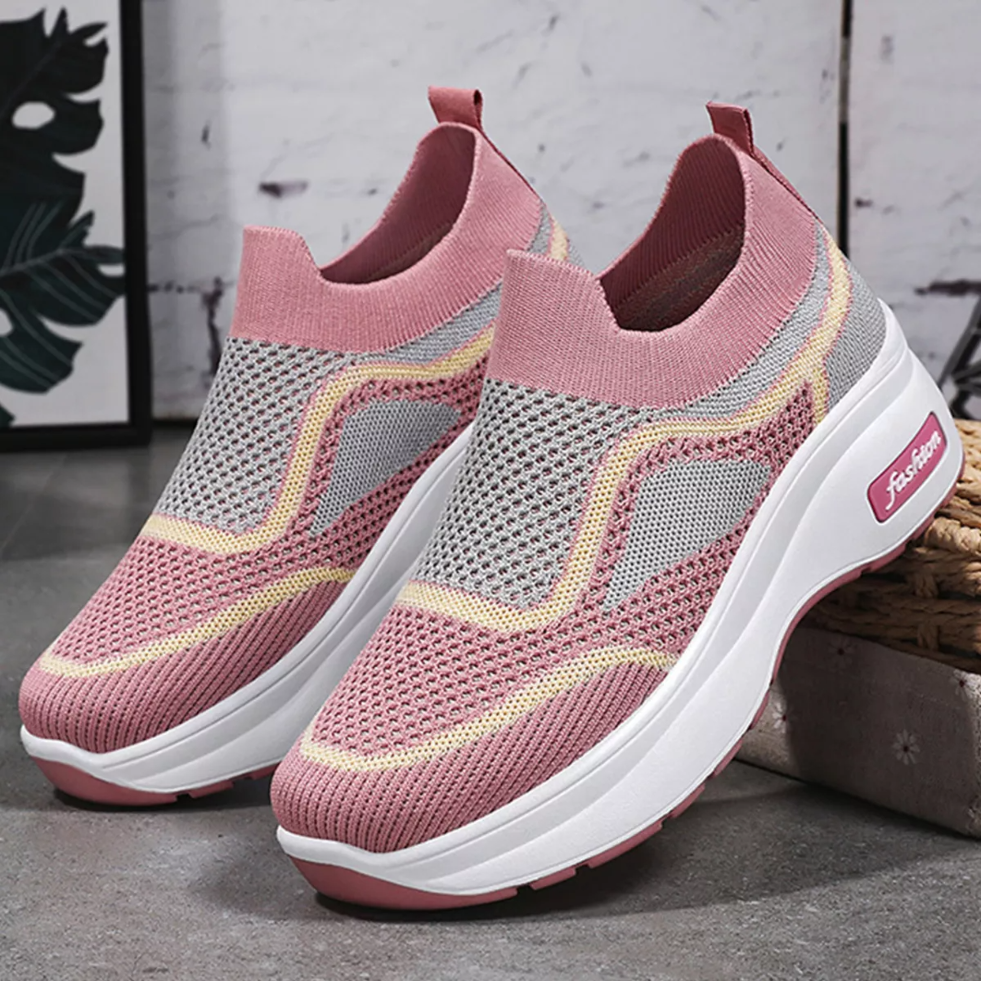 Zapatos Ortopedicos Mujer Con Plataforma Tenis Casuales Dama talla 4.5
