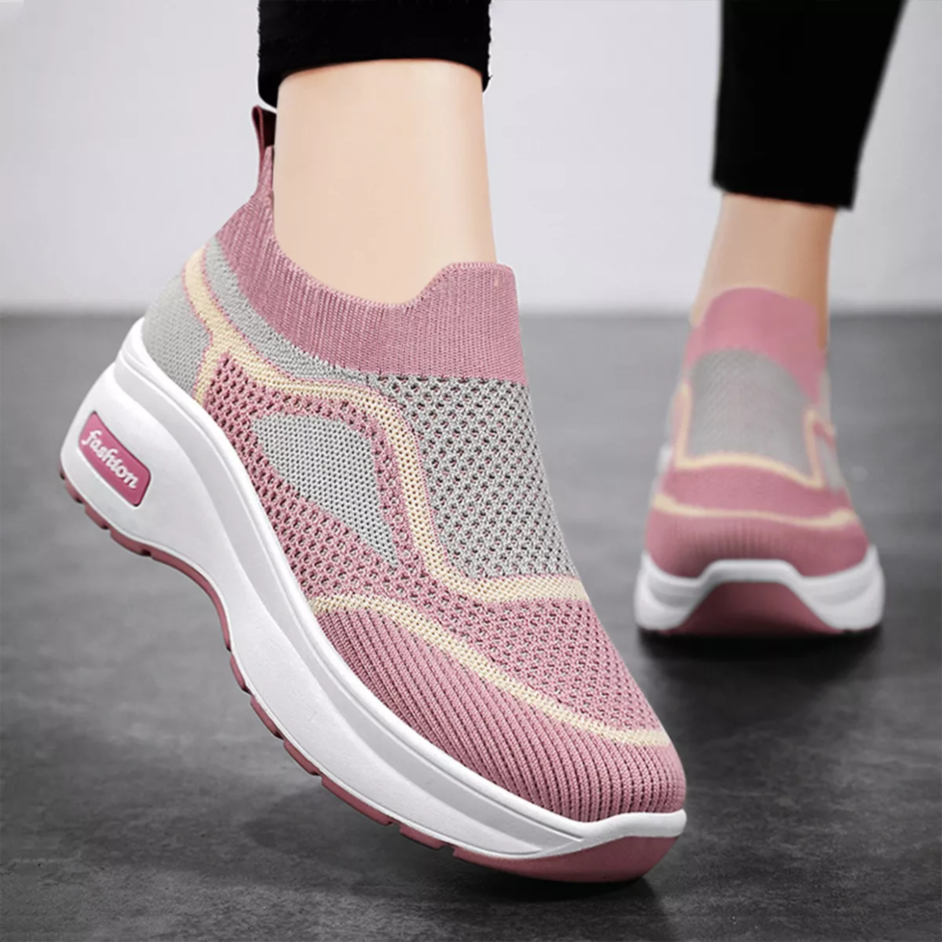 Zapatos Ortopedicos Mujer Con Plataforma Tenis Casuales Dama talla 4.5