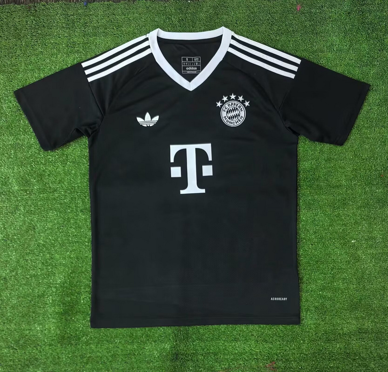 Nuevo! Jersey Bayern Munich Munchen 2024/2025 Portero Arquero Negro Parche Bundesliga Talla XL