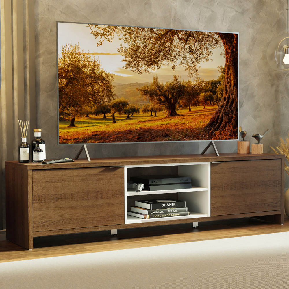 Mueble Mesa Para Tv Rack Metz Madesa Hasta 75'' MB