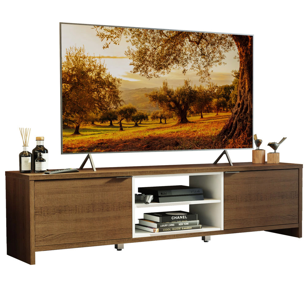 Mueble Mesa Para Tv Rack Metz Madesa Hasta 75'' MB