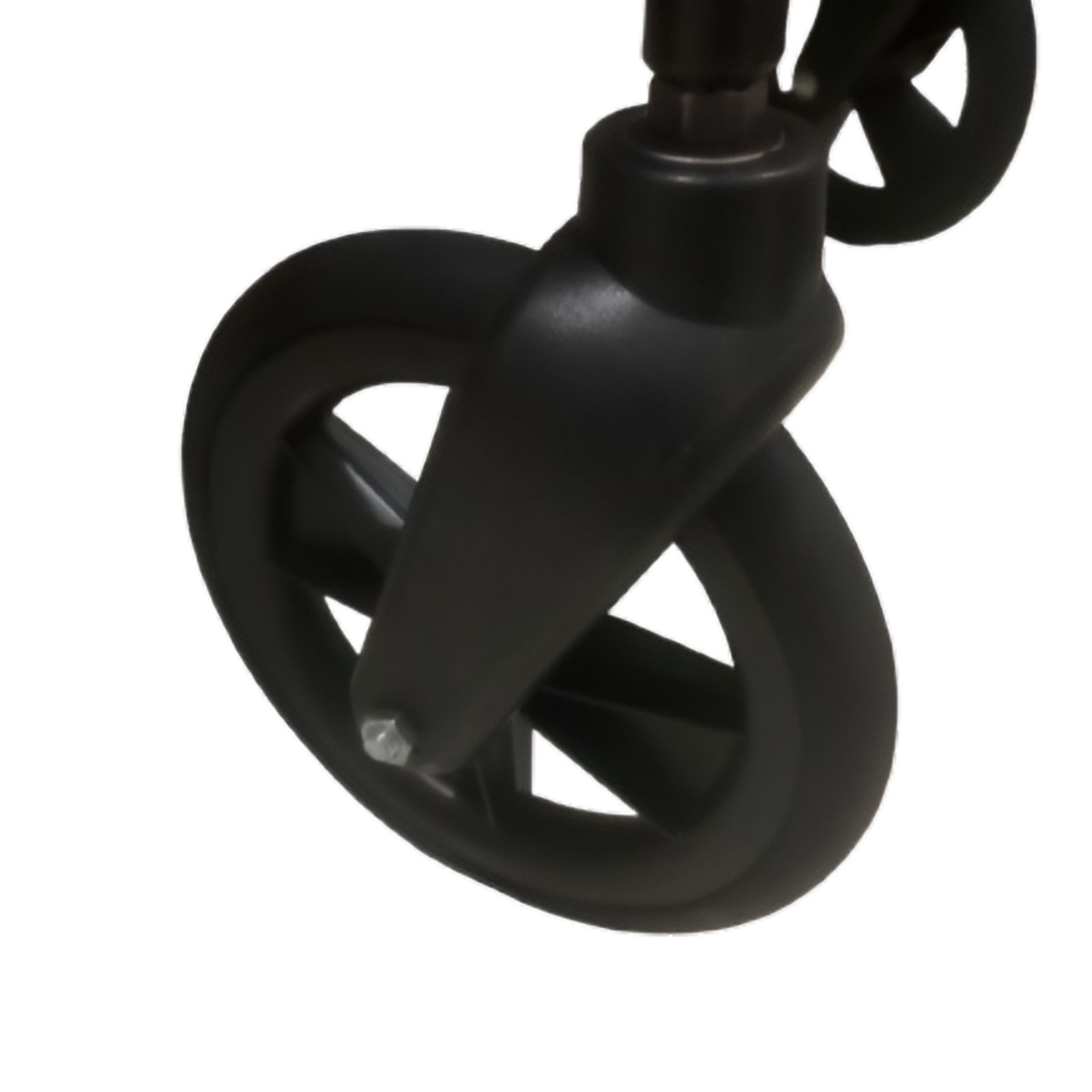 Silla De Ruedas Economica Todo Terreno Plegable Vida Digna -Adulto Color Negro.