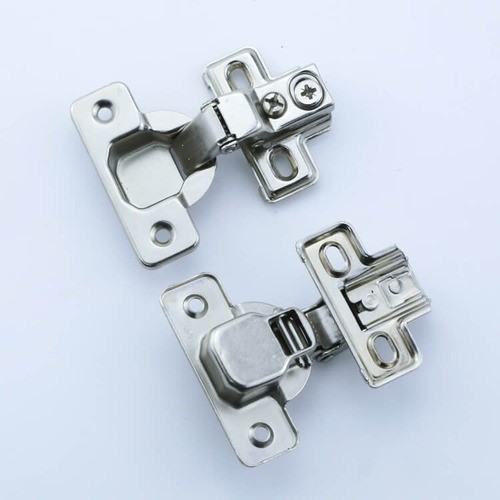 Bisagra Bidimensional Brazo Corto 35 Mm 10 Pares plata