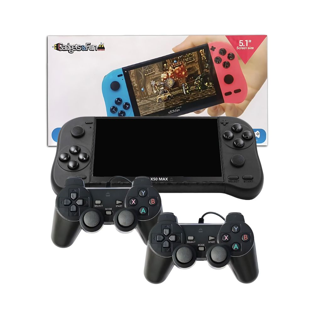 Consola arcade X50 MAX Gadgets&Fun con Control alámbrico