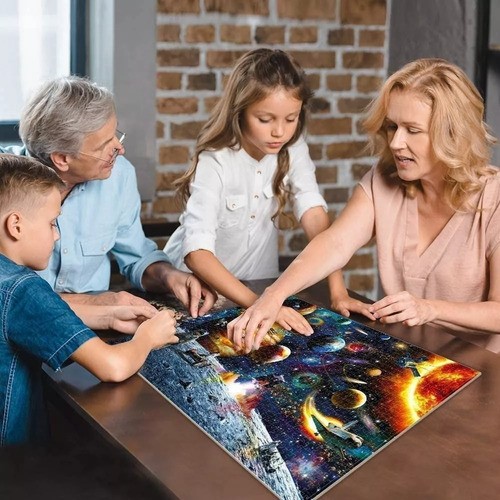 Rompecabezas 1000 Piezas Puzzle Juegos 70x50cm universo