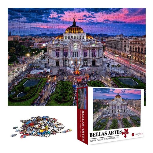 Rompecabezas 1000 Pz Bellas Artes Multicolor Calidad Premium
