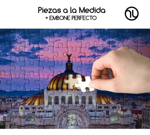 Rompecabezas 1000 Pz Bellas Artes Multicolor Calidad Premium