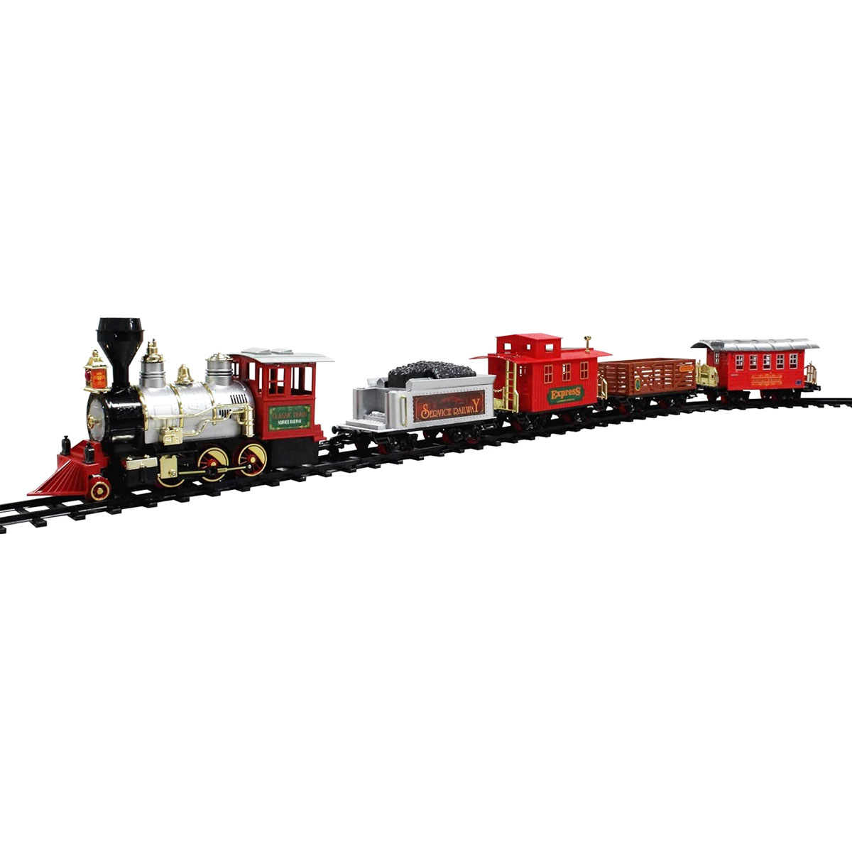 Tren Navideño 5 Vagones 35 piezas