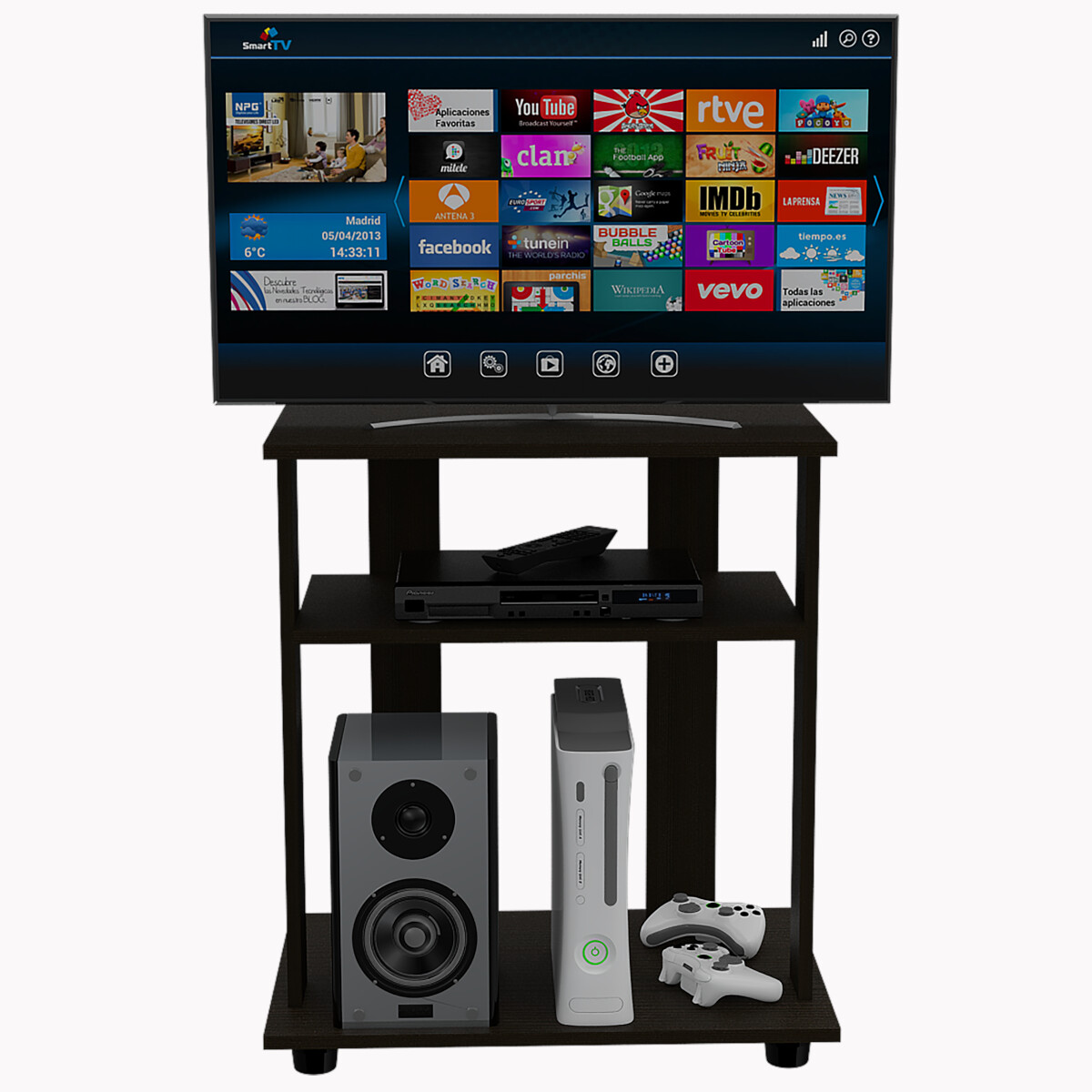 Mesa armable para TV de 32 pulgadas modelo Super Eco