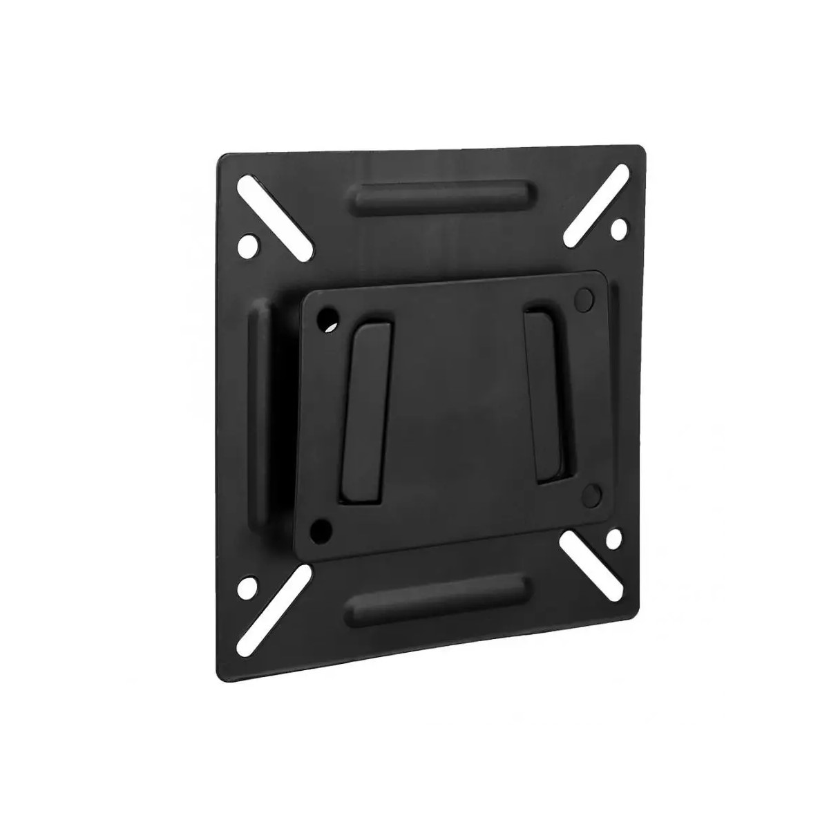 Soporte de pared para TV pantallas monitores LCD de 14-32 pulgadas negro fijo soporte sólido pc
