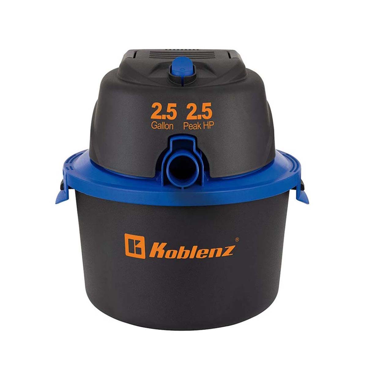 ASPIRADORA SECO MOJADO 2.5 GAL MULTIUSOS NEGRA KOBLENZ WD-2.5 MA