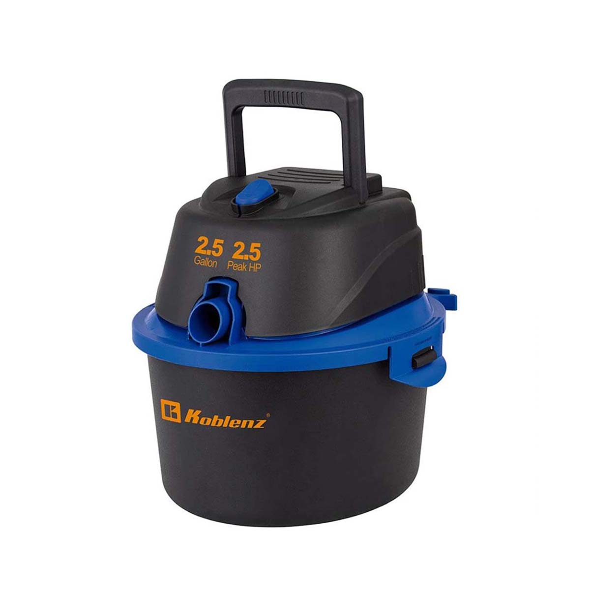 ASPIRADORA SECO MOJADO 2.5 GAL MULTIUSOS NEGRA KOBLENZ WD-2.5 MA