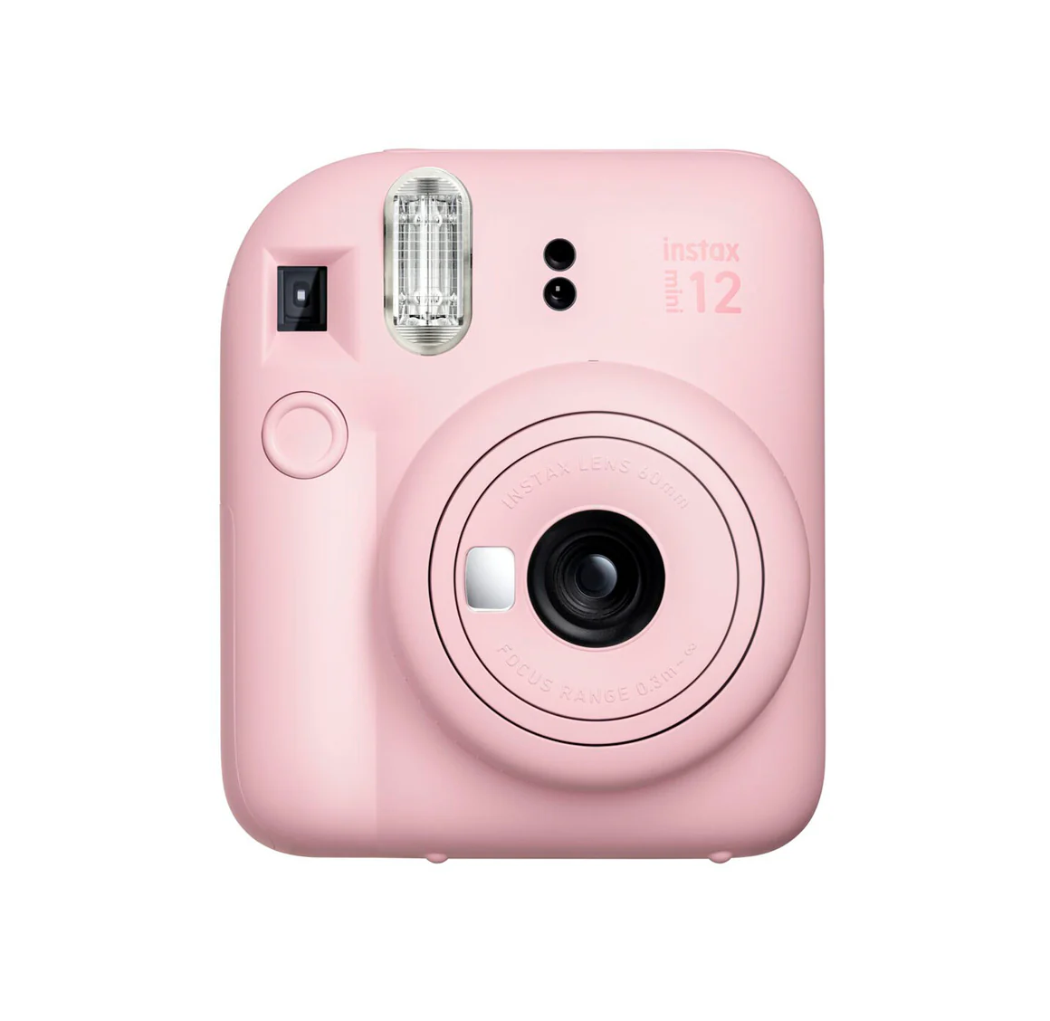 Paquete Combo de Cámara Instantánea Fujifilm Instax Mini 12 Color Rosa Mas Film de 10 Fotografias 