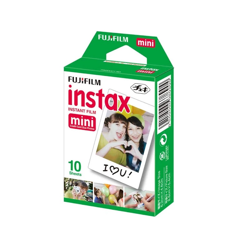 Paquete Combo de Cámara Instantánea Fujifilm Instax Mini 12 Color Rosa Mas Film de 10 Fotografias 
