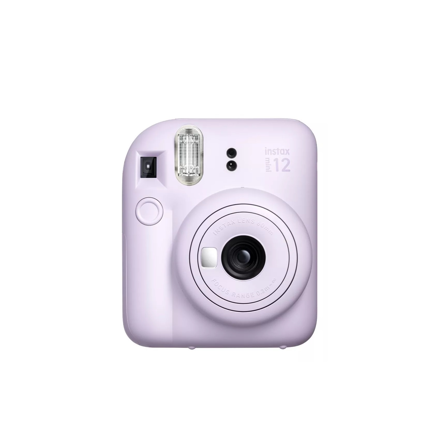 Paquete Combo de Cámara Instantánea Fujifilm Instax Mini 12 Color Lila Mas Film de 10 Fotografias