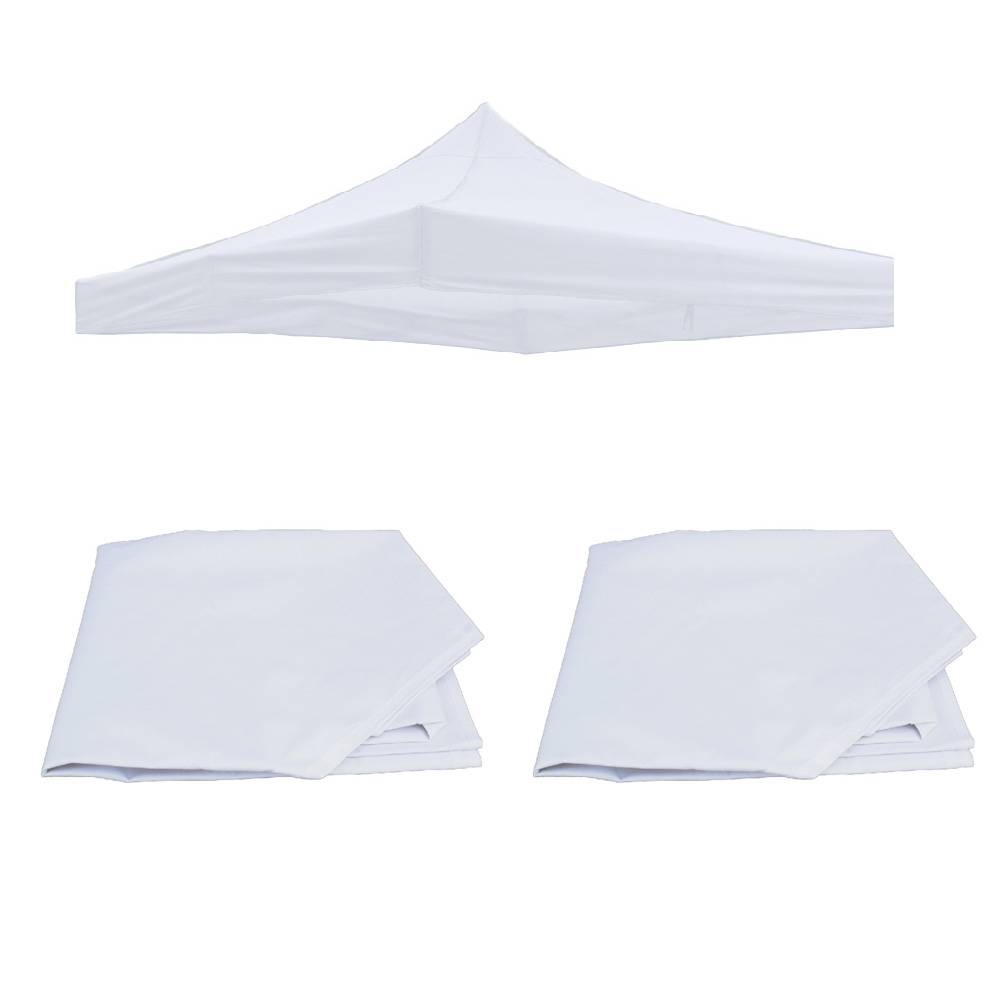 PAQUETE DE 2 REPUESTOS DE LONA PARA TOLDO IMPERMEABLE Y DURADERA 2X2. 