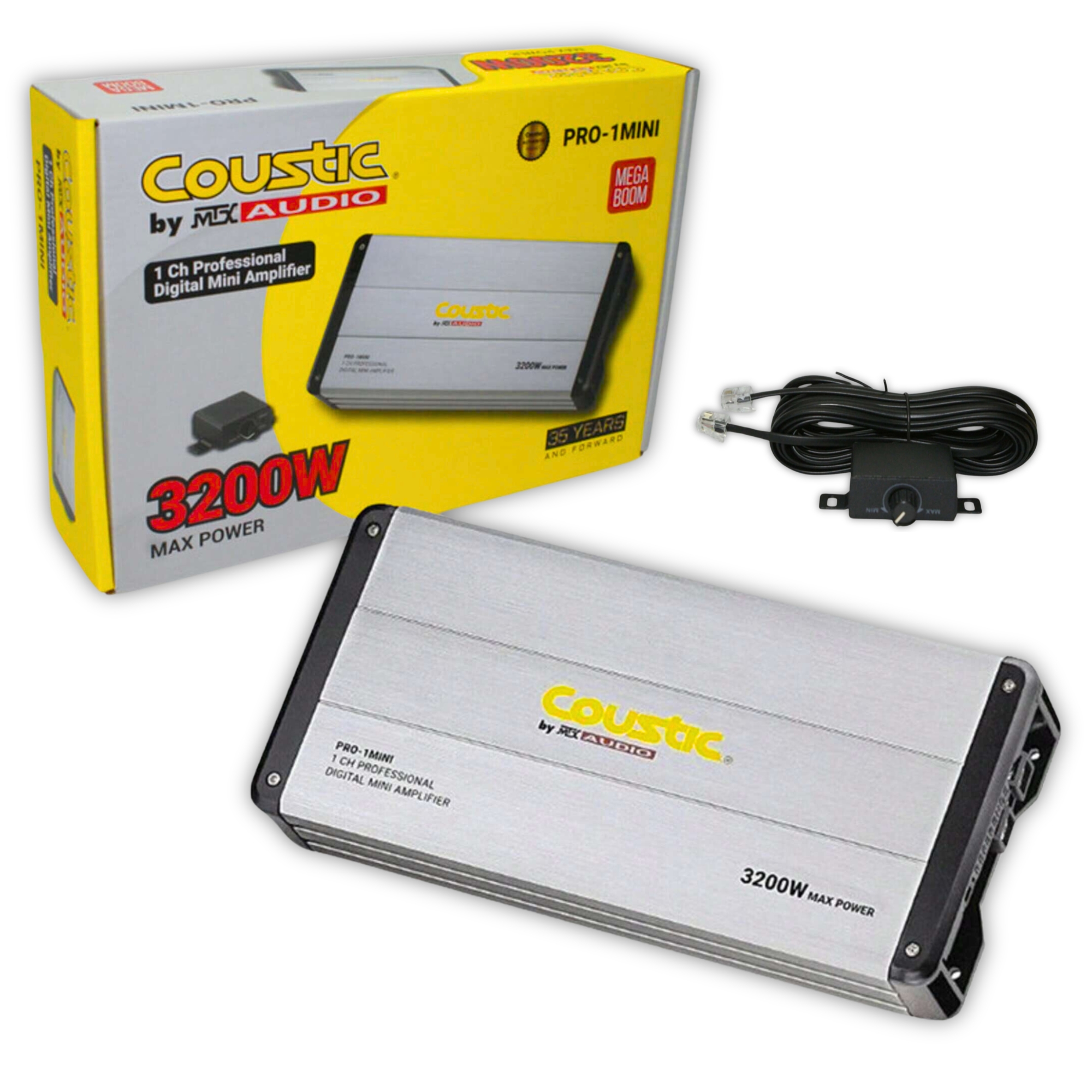 Amplificador 1 Canal Clase D 3200watts Coustic PRO1MINI