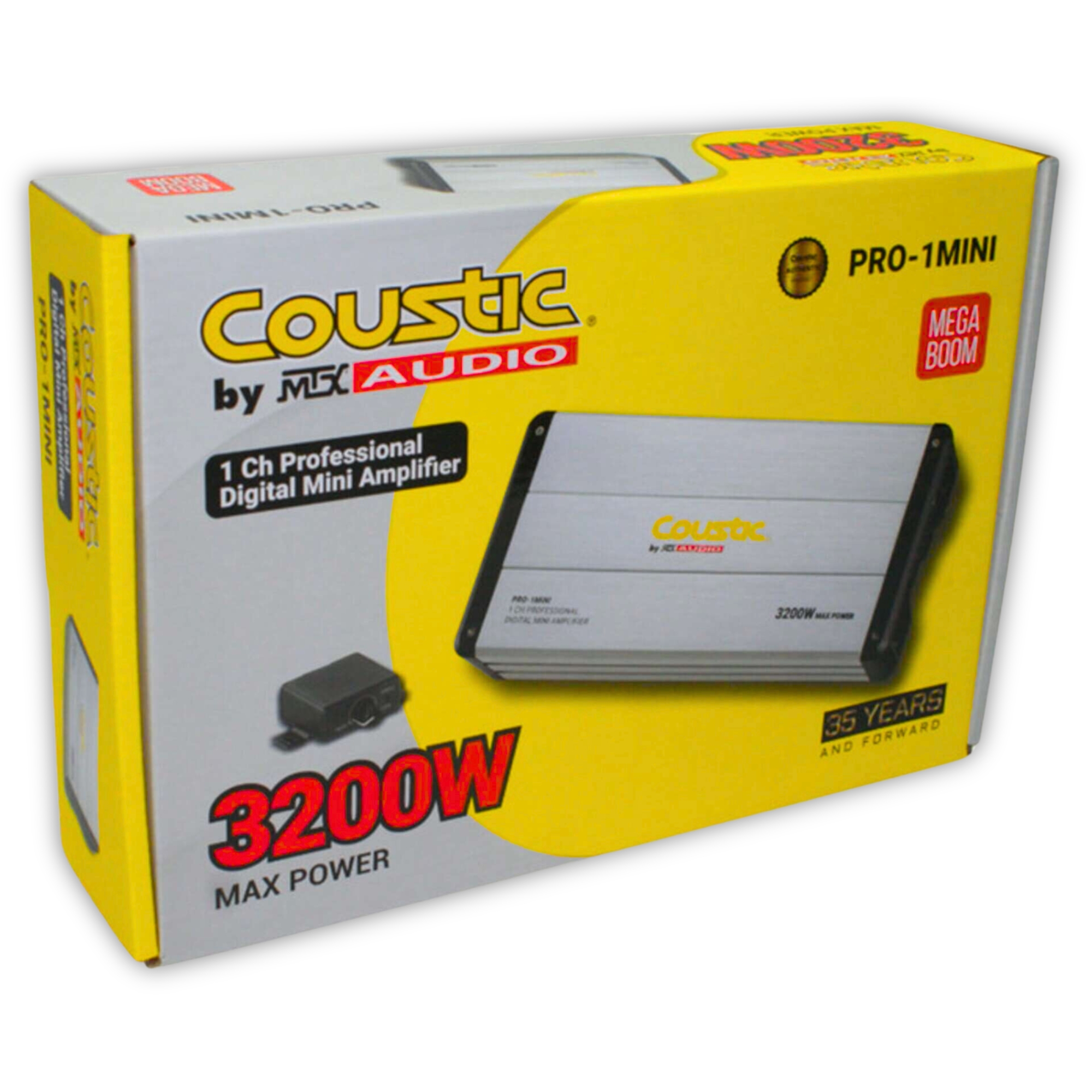 Amplificador 1 Canal Clase D 3200watts Coustic PRO1MINI