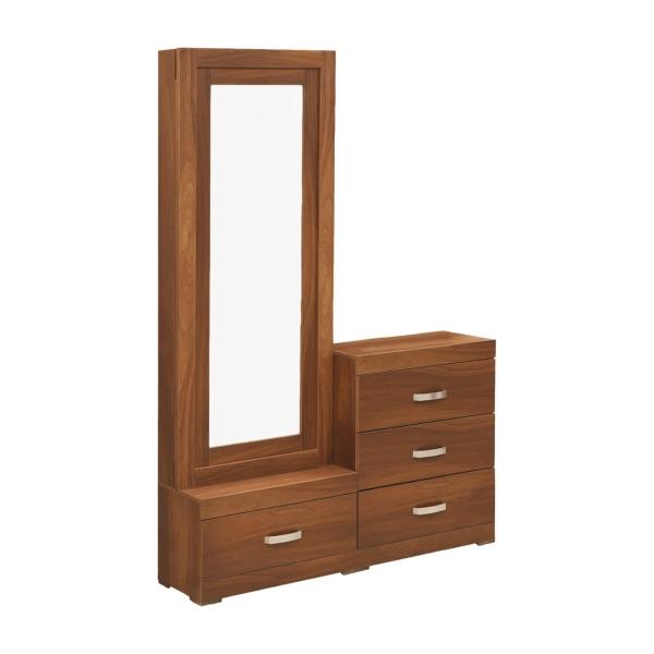 Recamara King Size Venecia 5 Piezas Nogal - Kessa