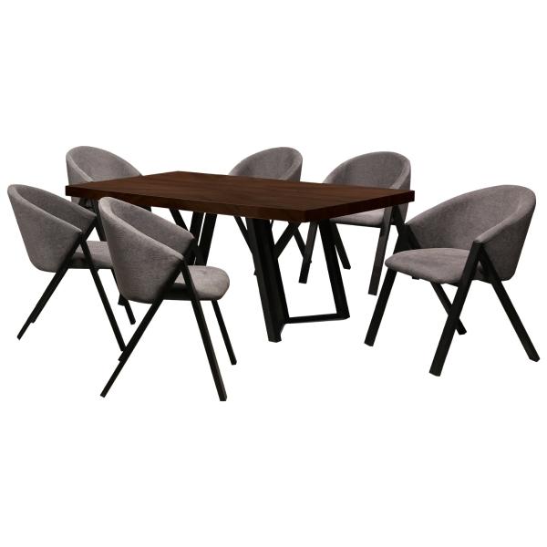 Recamara King Size Angela 5 Piezas Chocolate - Kessa