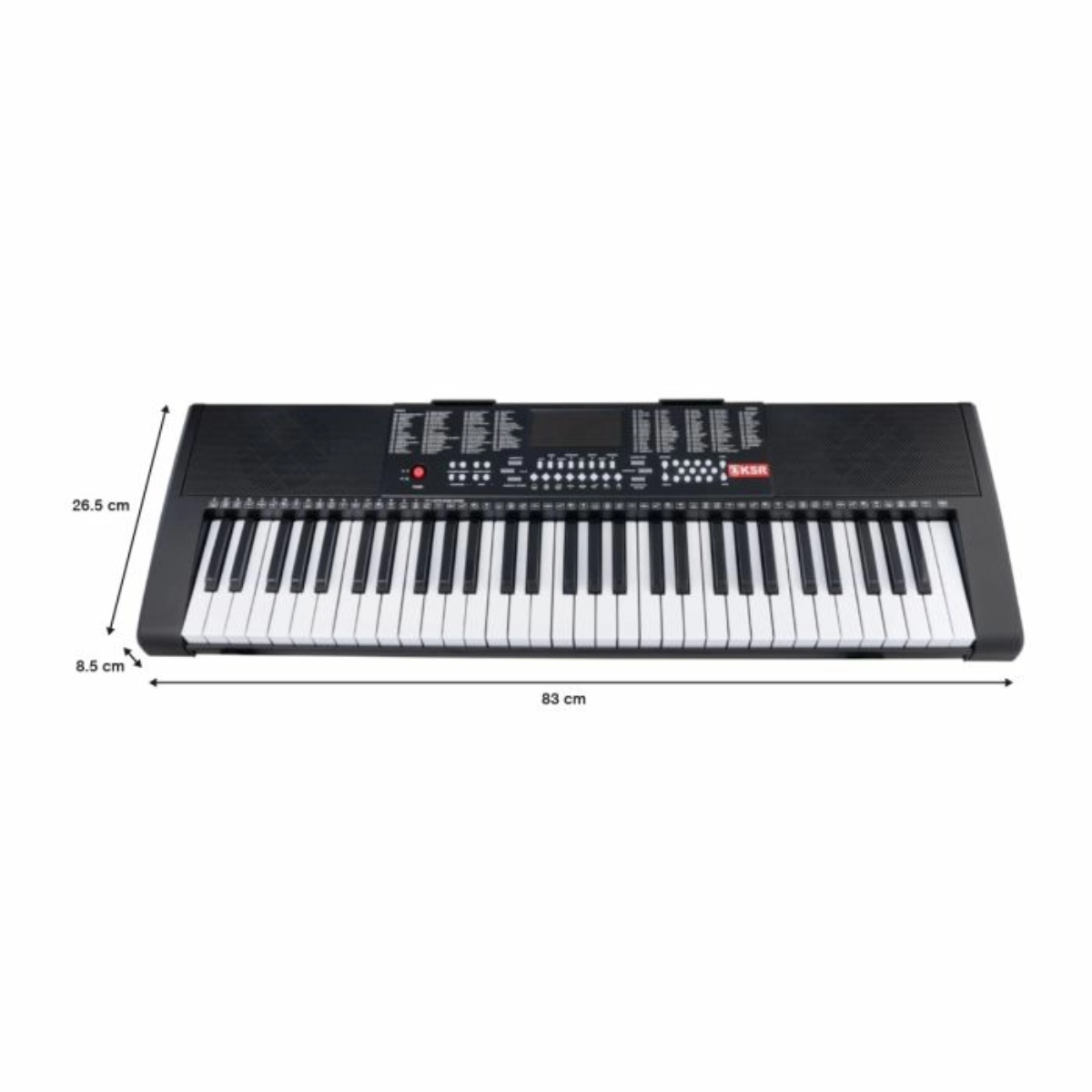 Teclado Musical Kaiser MTC-5490 61 Teclas / 255 Tonos / 24 Canciones Demo ENDY5*