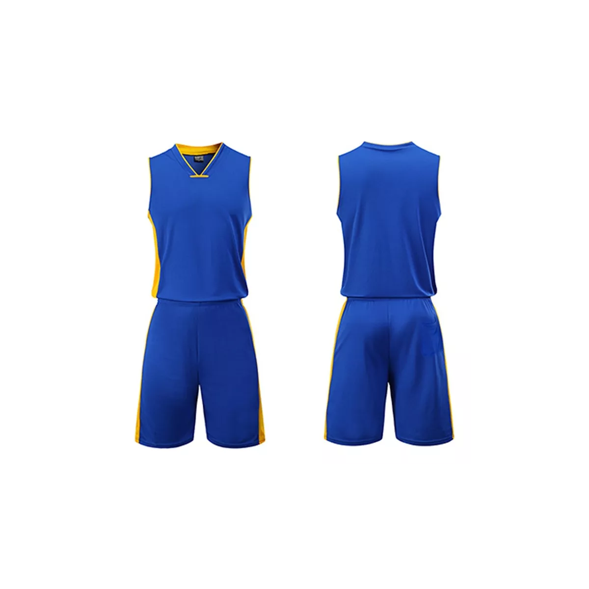 Set De Entrenamiento De Uniforme De Baloncesto 2ps Color Azul Talla S
