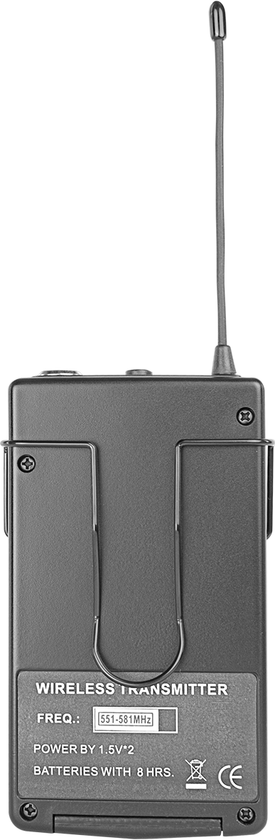 Micrófono Inalámbrico UP-SOLUTIONS UHF-2B Doble De Diadema