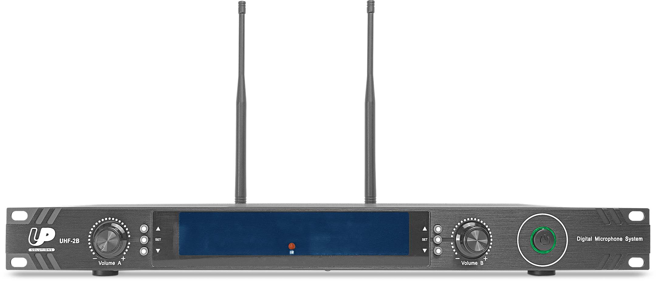 Micrófono Inalámbrico UP-SOLUTIONS UHF-2B Doble De Diadema