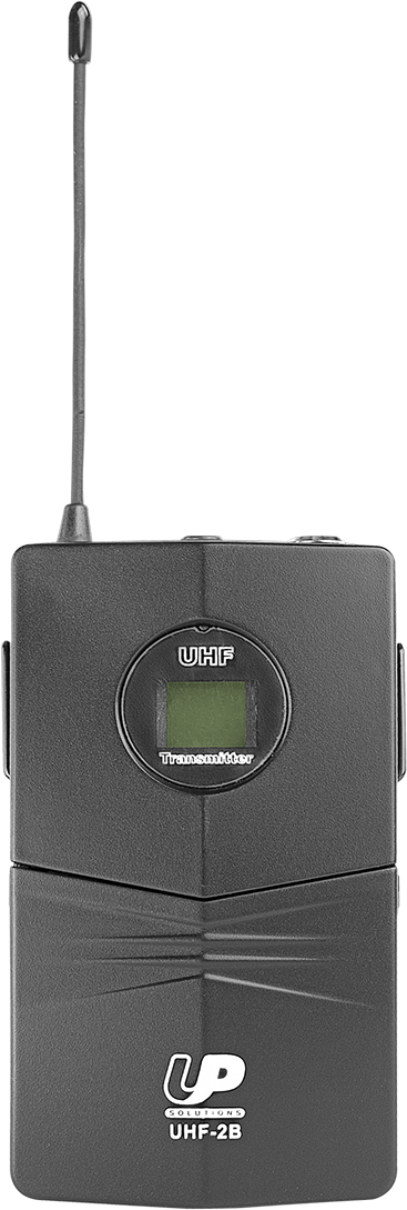 Micrófono Inalámbrico UP-SOLUTIONS UHF-2B Doble De Diadema