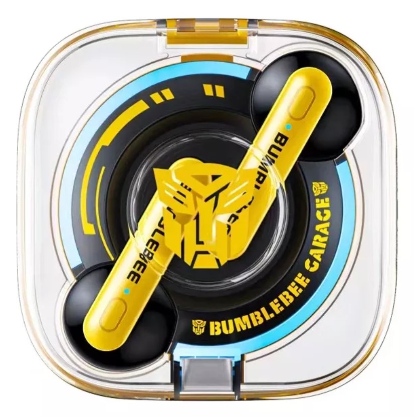 Audífonos Transformers Tf-T03 Amarillo True Wireless