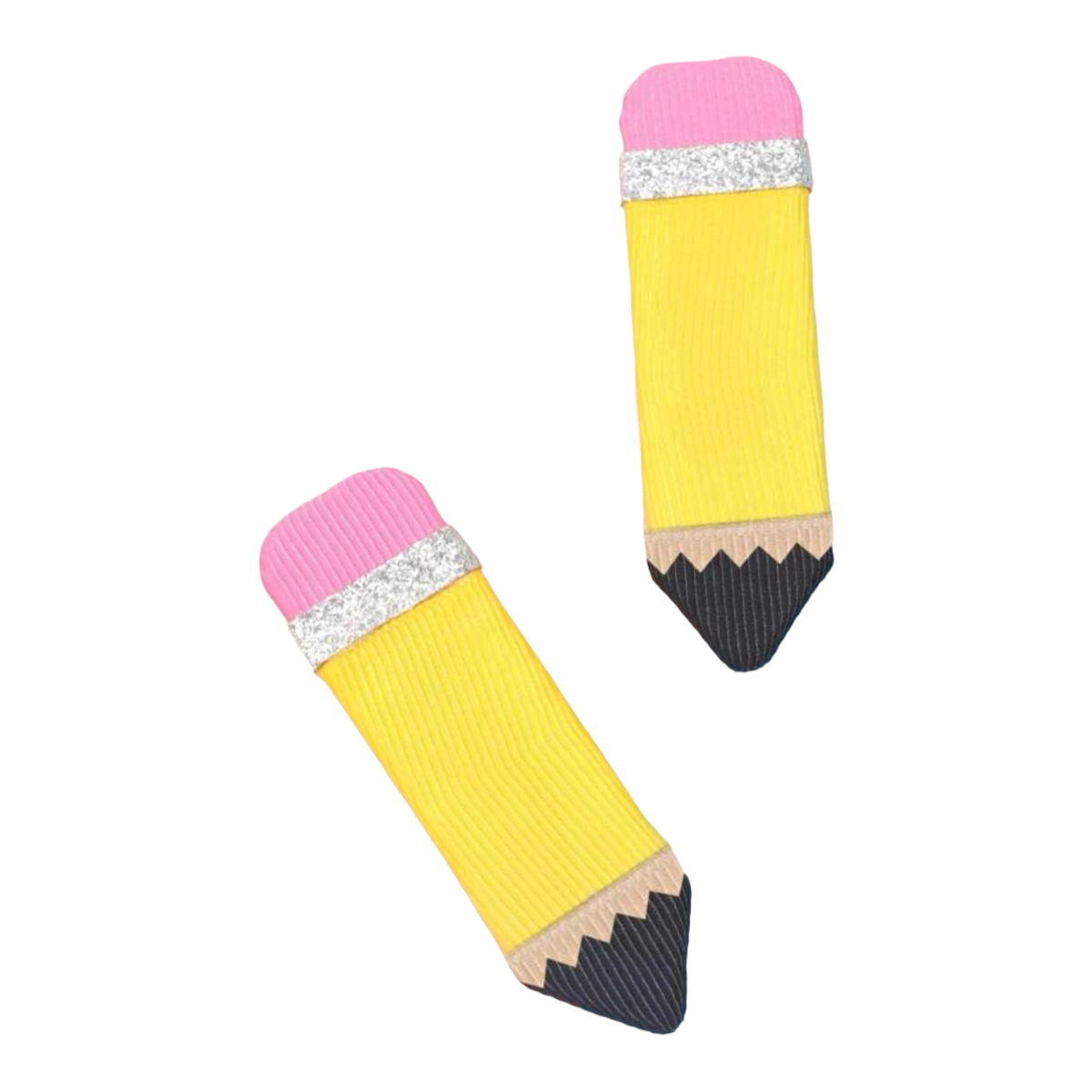 Set De Pinzas Horquilla Y Liga Diseño Lapices Para Niña