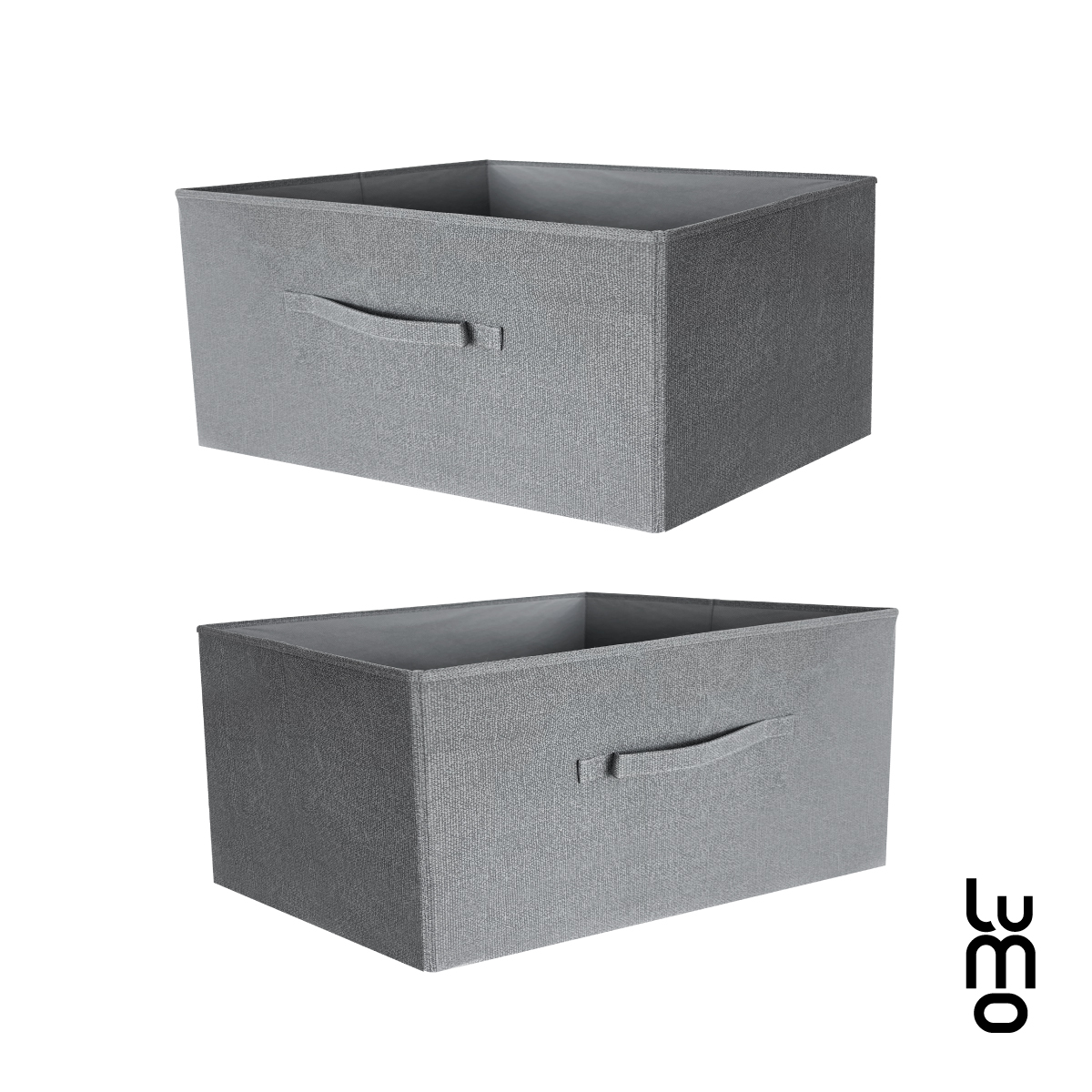 Buro Minimalista Recamara 2 Cajones De Tela Comoda 2 Piezas