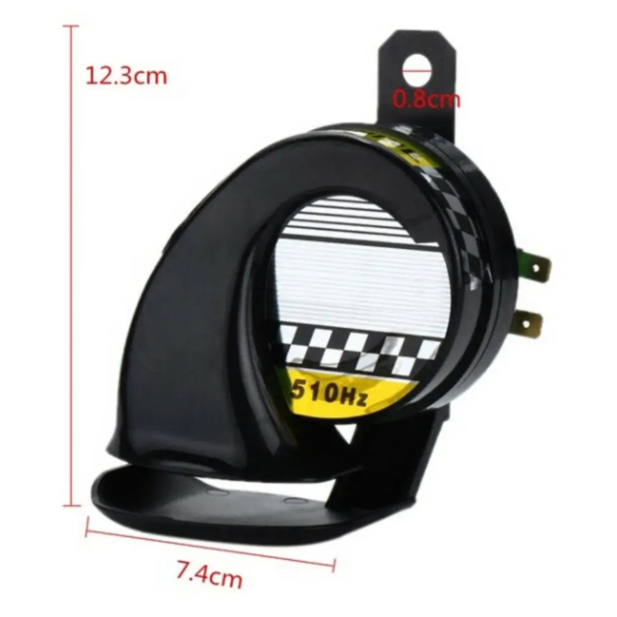 Bocina Universal moto azul claxon caracol 12V CC 130dB sirena fuerte 510Hz coche camión altavoces
