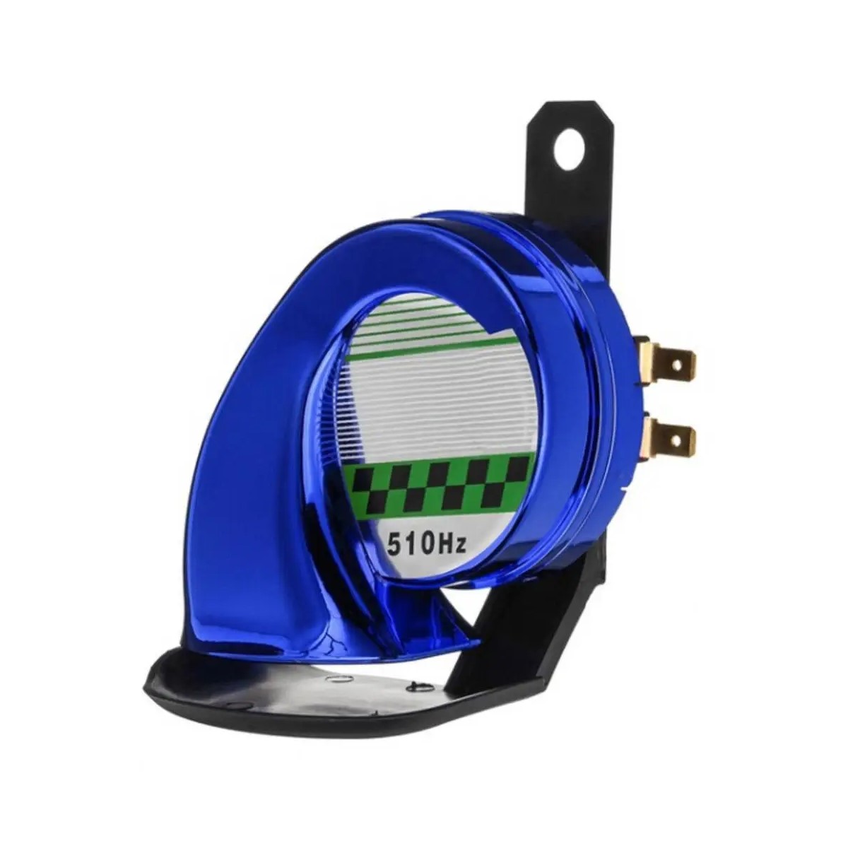Bocina Universal moto azul claxon caracol 12V CC 130dB sirena fuerte 510Hz coche camión altavoces
