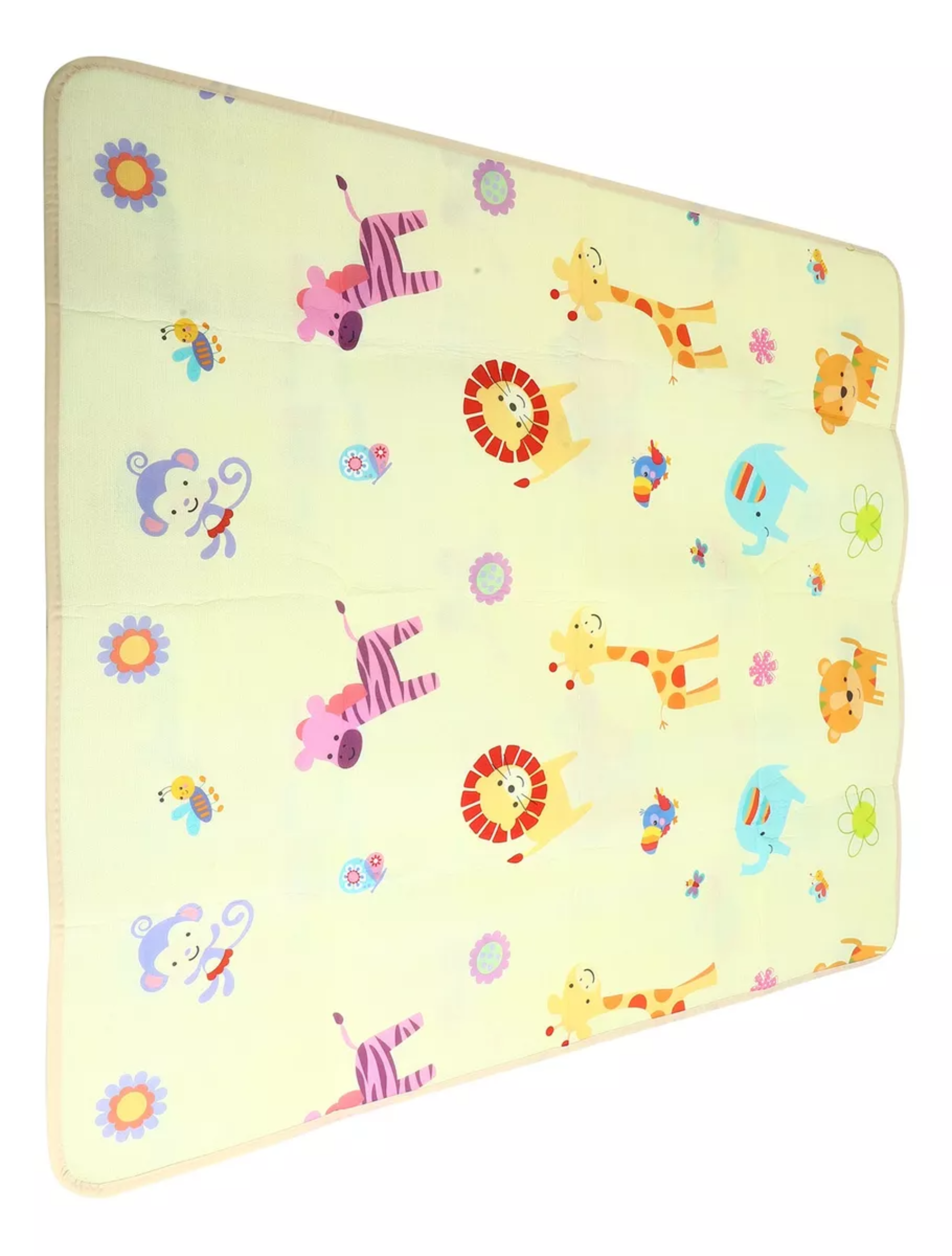 Tapete De Bebé Para Gateo Seguridad Plegable 180cm X 150cm