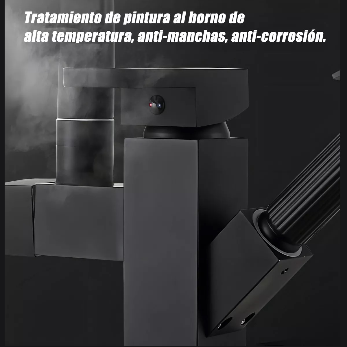 Mezcladora Para Fregadero Flexible Llave Cocina Puede Sacar Color Negro