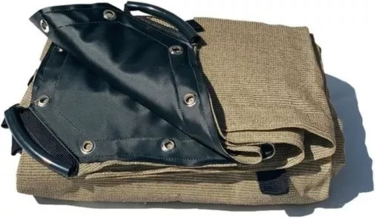Malla Sombra De 6x4 90%sombra Confección Reforzada Beige